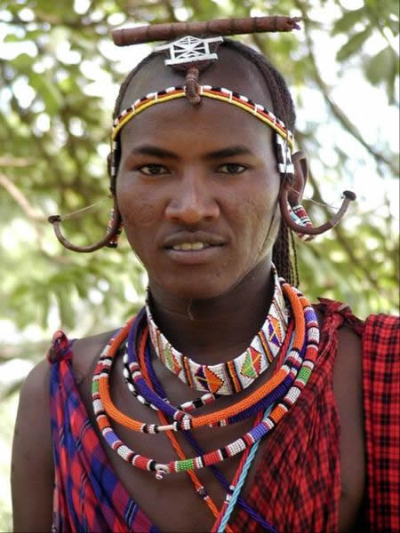 Kenyan man by Sam Stearman 2004